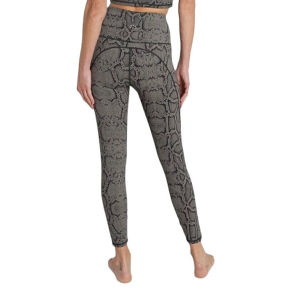 VARLEY Let's Go Leggings in Olive Snake | 7/8 Length, Size S‎ - Picture 10 of 15